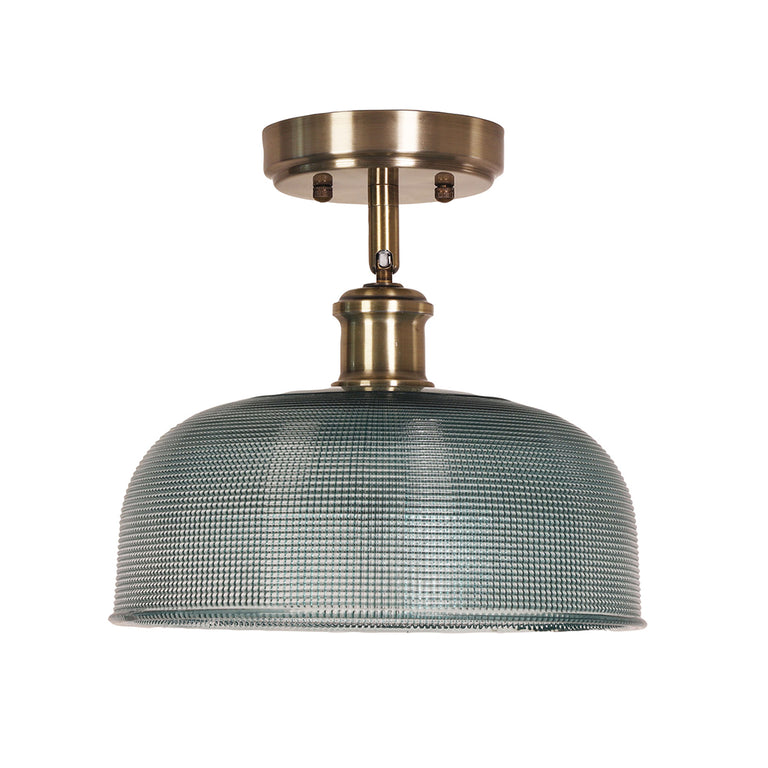 Bradway CTC E27 Ceiling And Wall Mount Antique Brass - OL69341AB