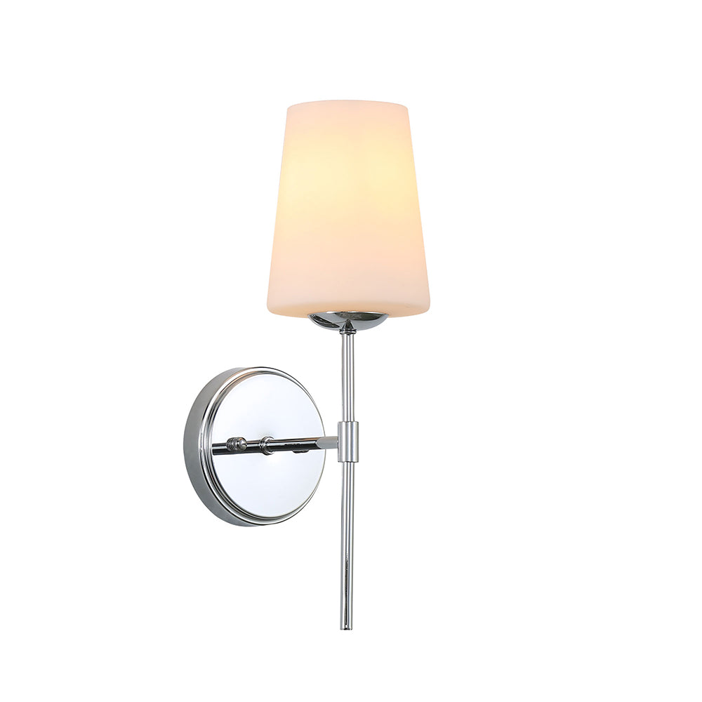 Kinbury Glass Wall Light Chrome - OL69463CH