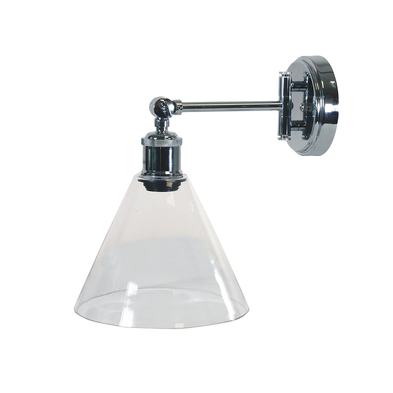 Heath Swing Arm Wall Light Chrome - OL69481CH