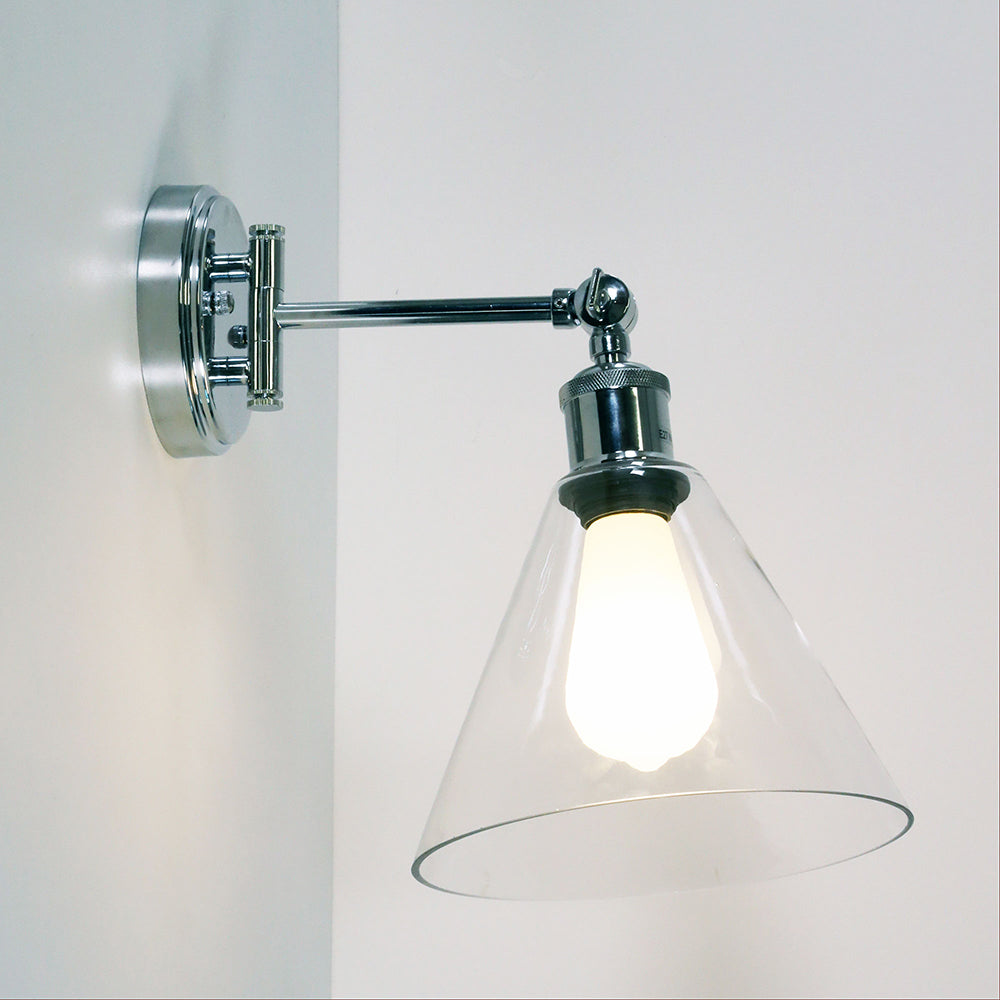 Heath Swing Arm Wall Light Chrome - OL69481CH