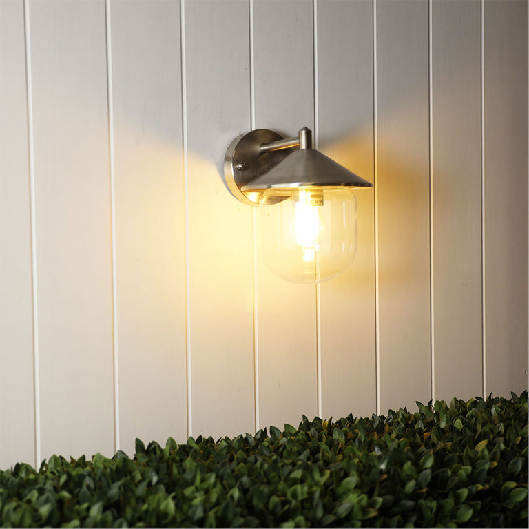 Monza Wall Light 316 Stainless Steel - OL7240SS