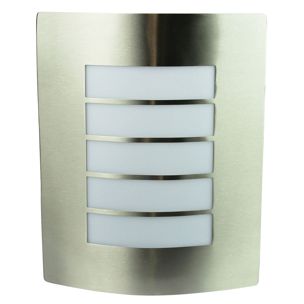 Cheeta Exterior Grill Wall Light Stainless Steel - OL7282SS