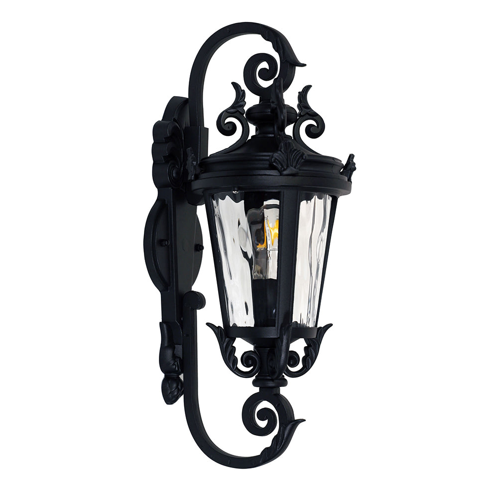 Albion Traditional Outdoor Wall Light Black - OL7381BK