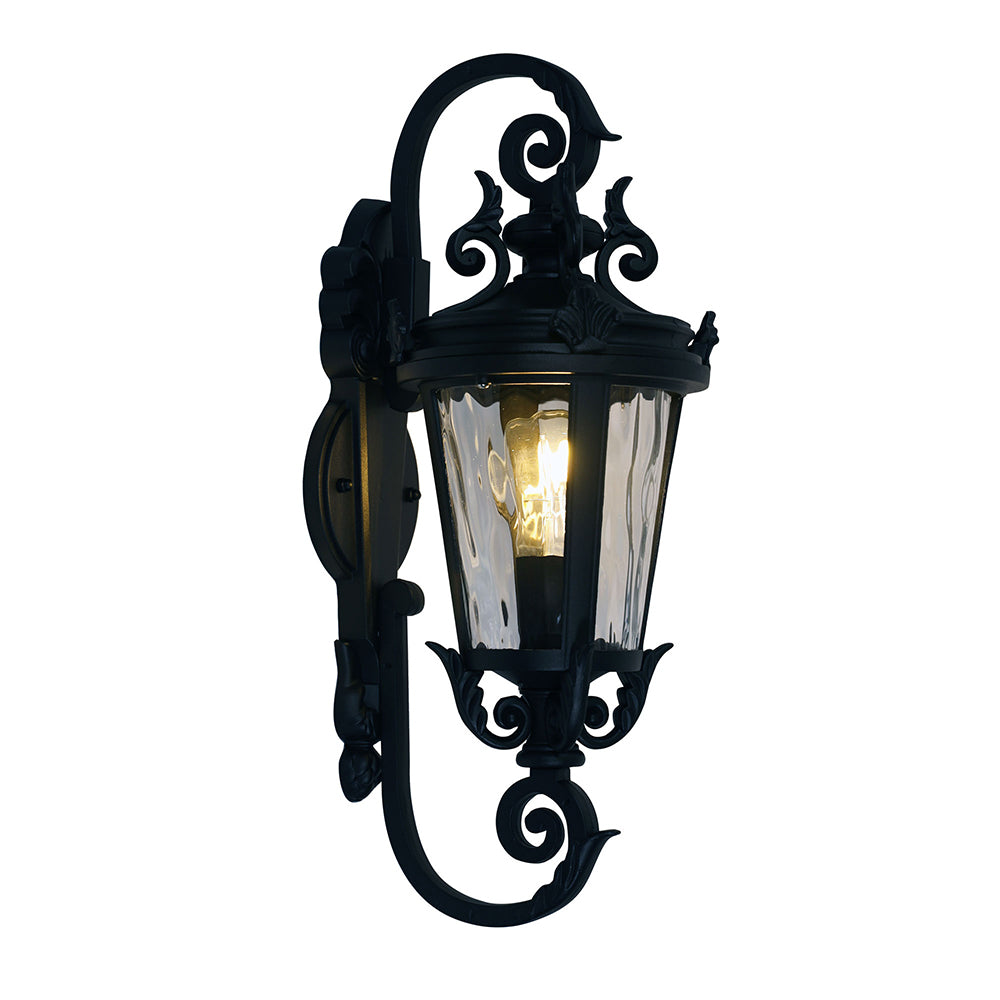 Albion Traditional Outdoor Wall Light Black - OL7381BK