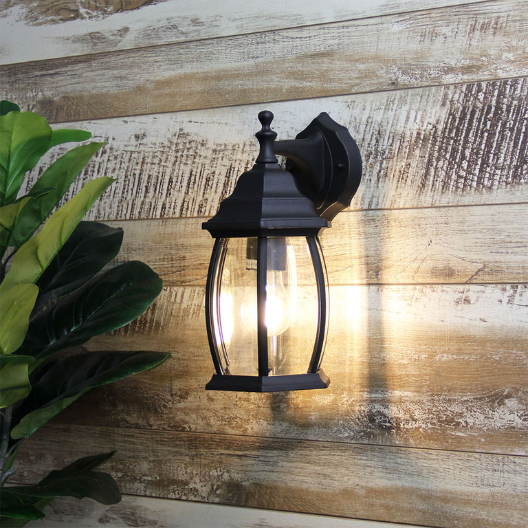 Highgate Down Traditional Outdoor Wall Light Black - OL7661BK