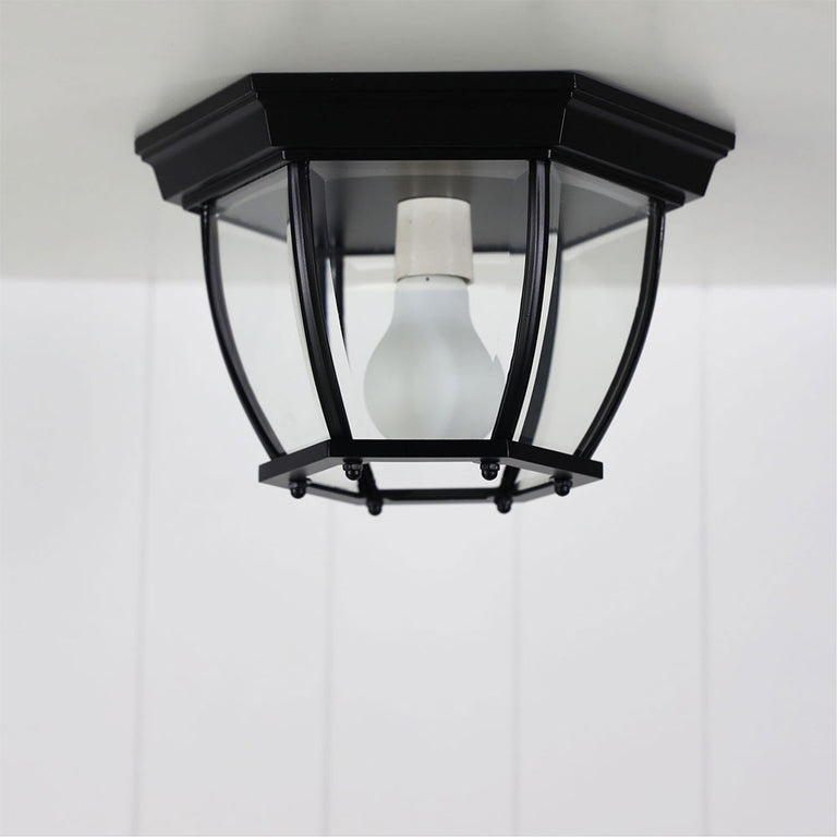 Highgate Traditional Under Eave DIY Batten Fix Black - OL7663BK