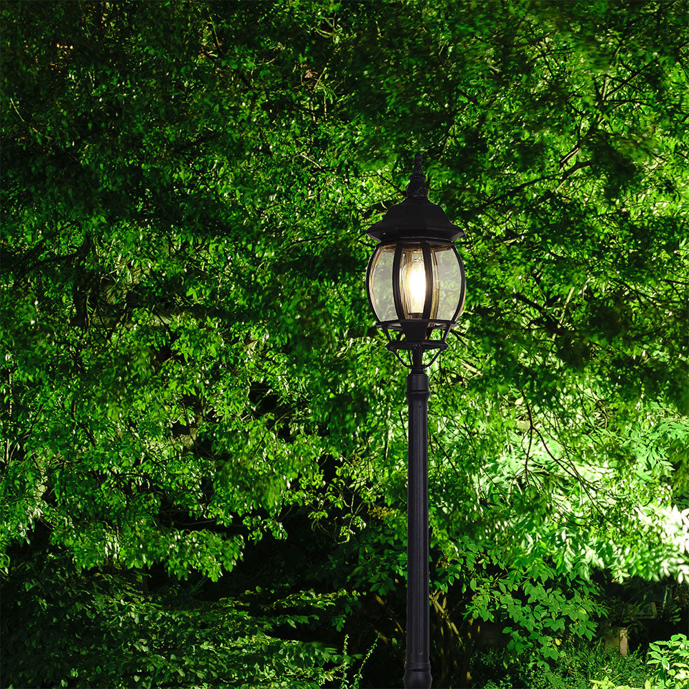 Highgate Traditional Post Light Black - OL7669BK