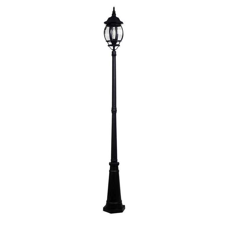 Highgate Traditional Post Light Black - OL7669BK