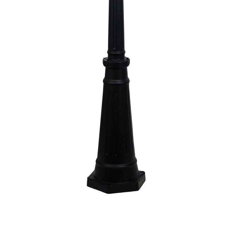 Highgate Traditional Post Light Black - OL7669BK