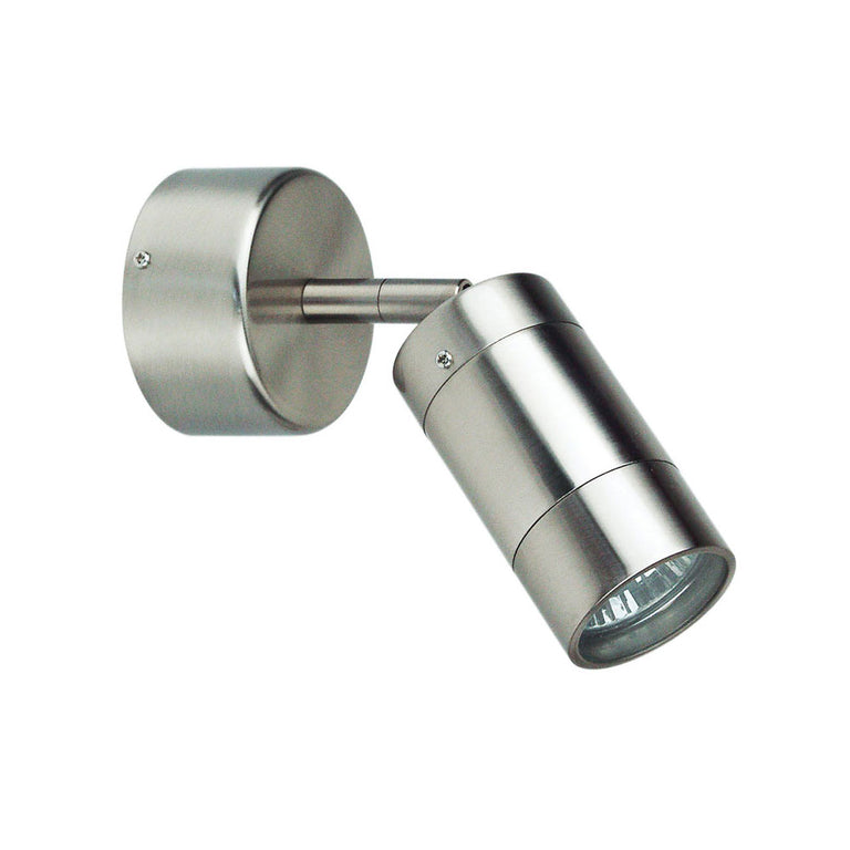 Comma Adjustable 240V GU10 Spotlight Brushed Chrome - OL7711BC