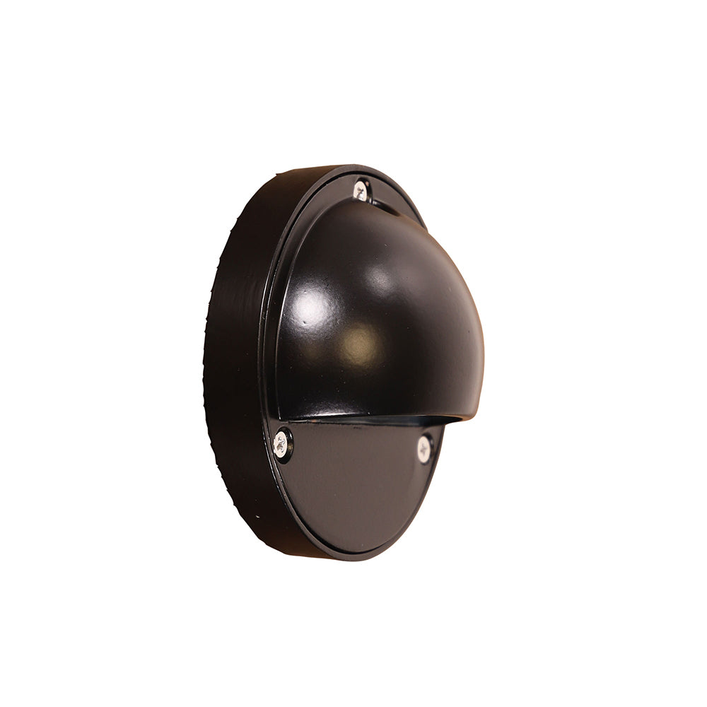 Luna Eyelid 12V Surface Mounted Step Light Black - OL7753BK