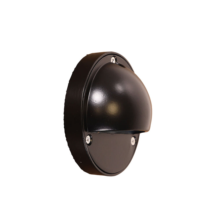 Luna Eyelid 12V Surface Mounted Step Light Black - OL7753BK