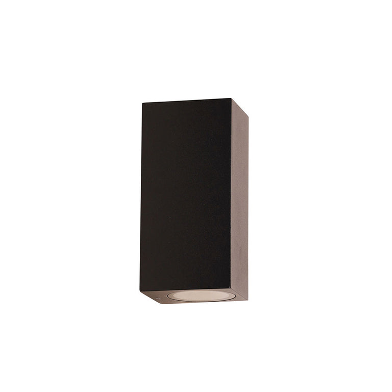 Atlas Up & Down Wall Pillar Light Black - OL7822BK