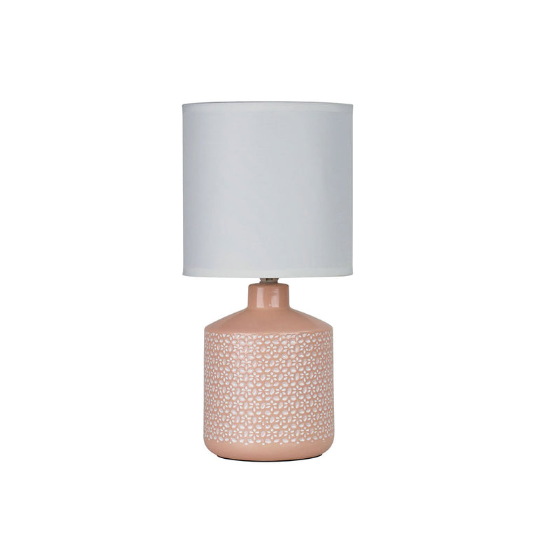 Celia Ceramic Table Lamp Pink - OL90117PK