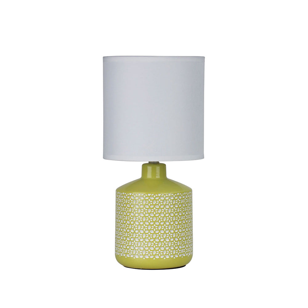 Celia Ceramic Table Lamp Yellow - OL90117YE