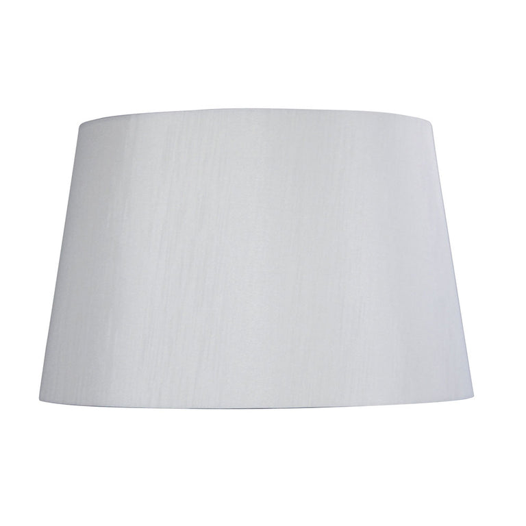 Shantung 430mm Fabric Shade White - OL91887