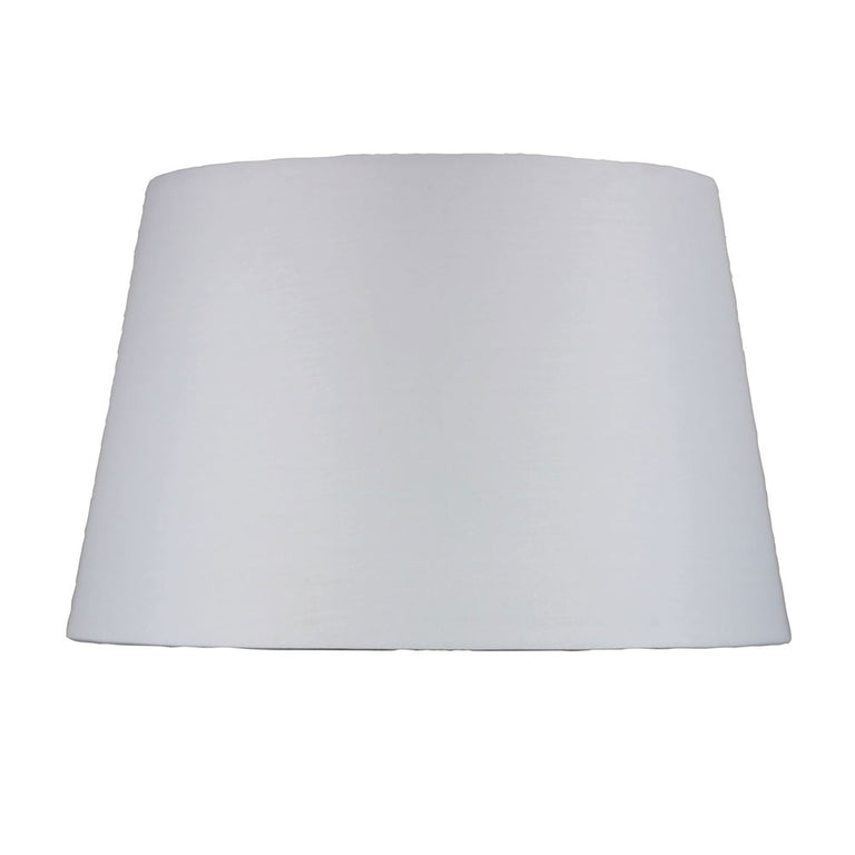 Tapered 430mm Cotton Lamp Shade White - OL91955