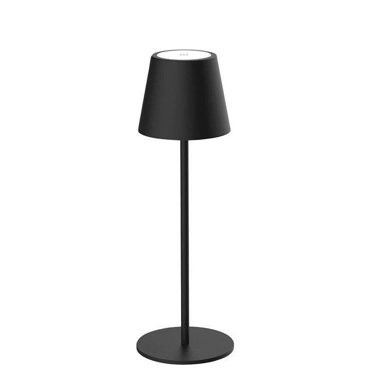 Mindy 3W LED Portable Rechargeable Table Lamp Black / Warm White - OL92651BK