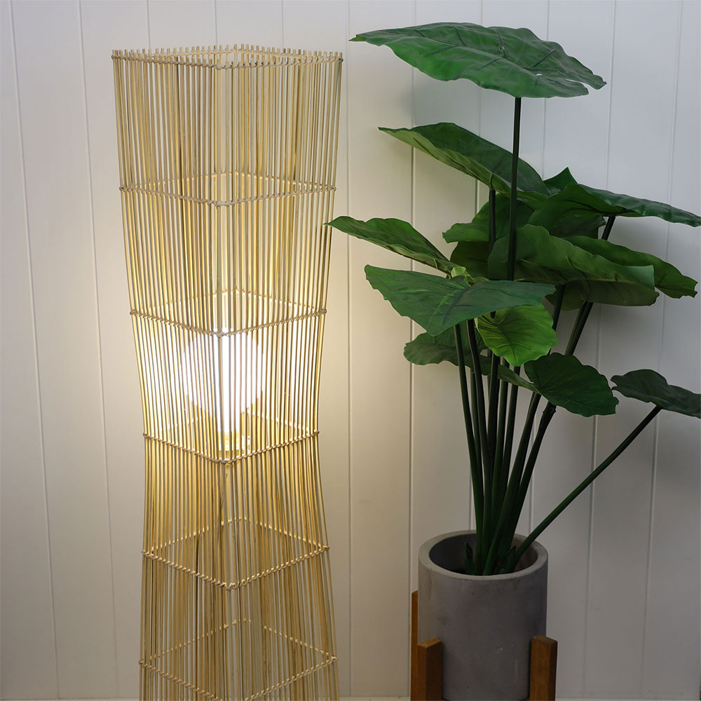 Jambi Bamboo Floor Lamp Natural - OL93255