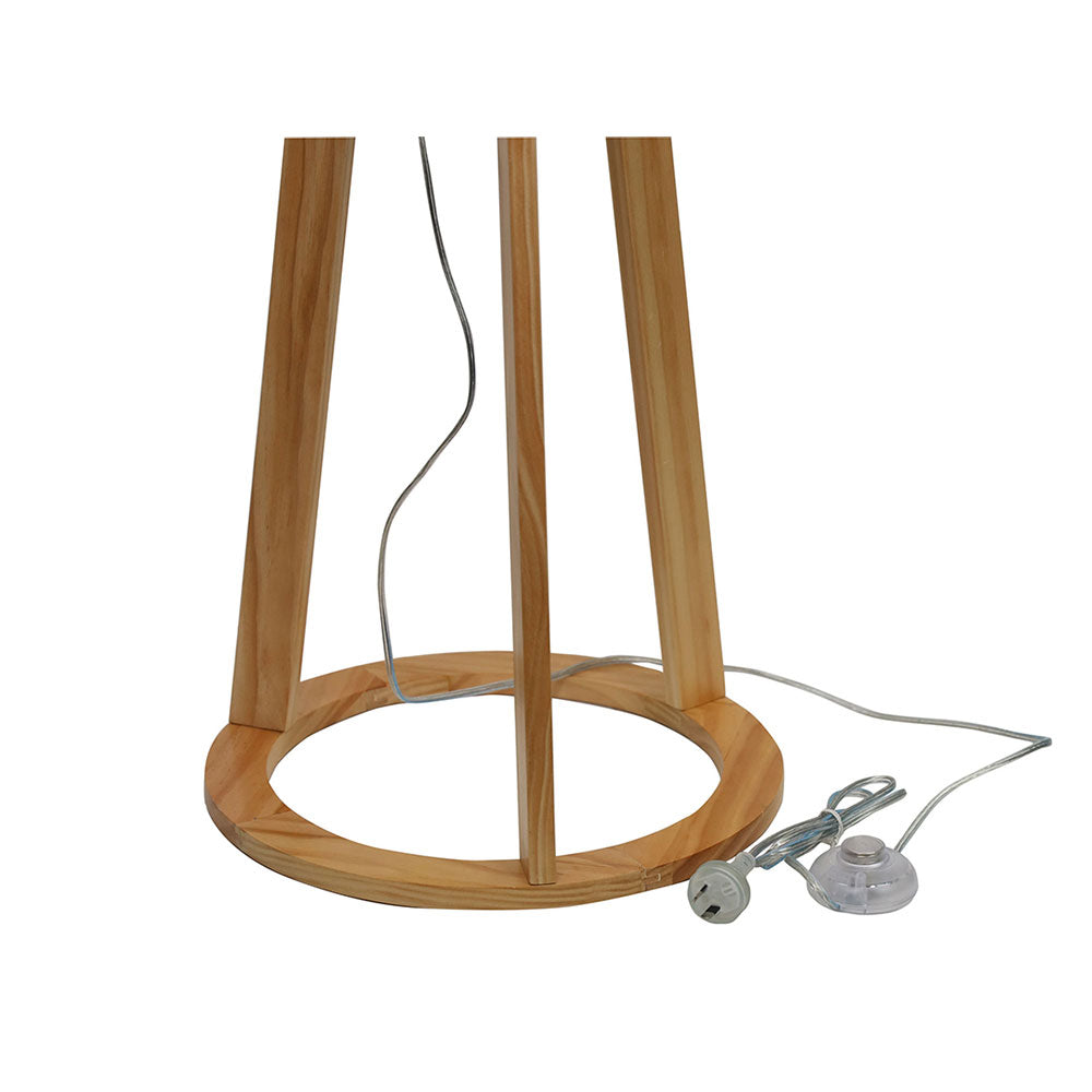 Stabb Floor Lamp With Black Drum Shade - OL81165