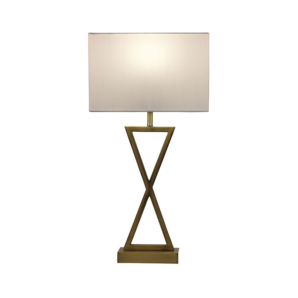 Kizz Table Lamp Antique Brass - OL93805AB