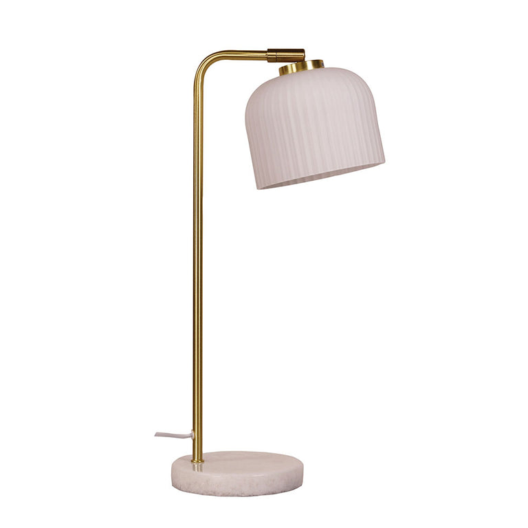 Charlotte Decorative Task Lamp Satin Brass - OL93981