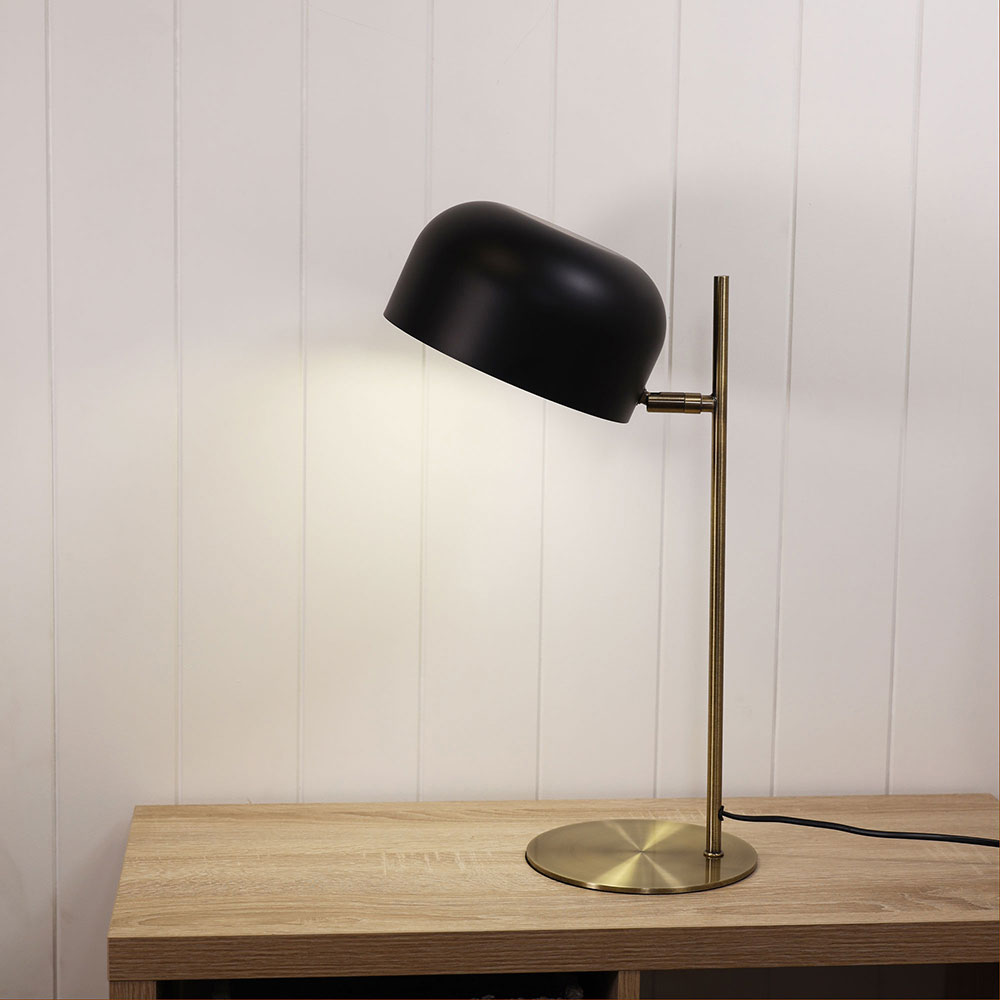 George Mid Centure Task Lamp Black - OL93991BK