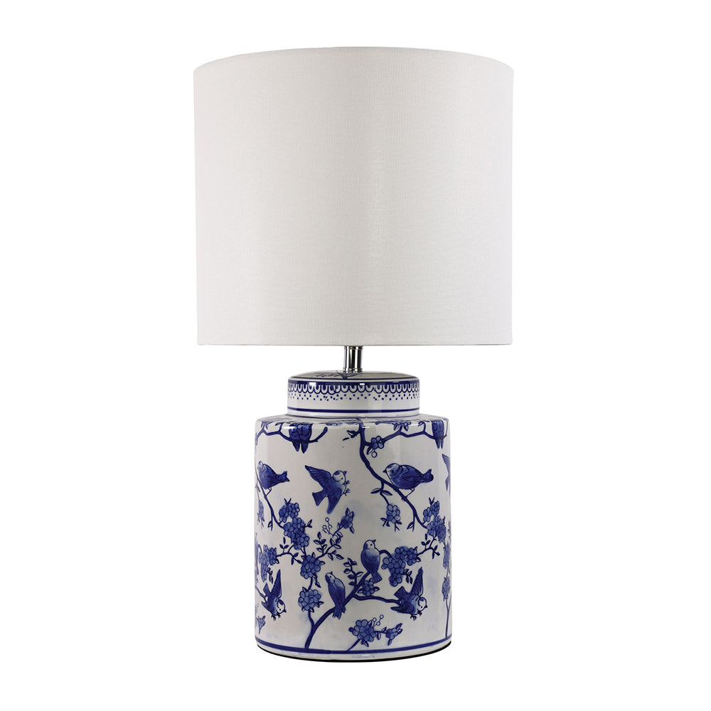 Ava Ceramic Table Lamp Blue - OL94531