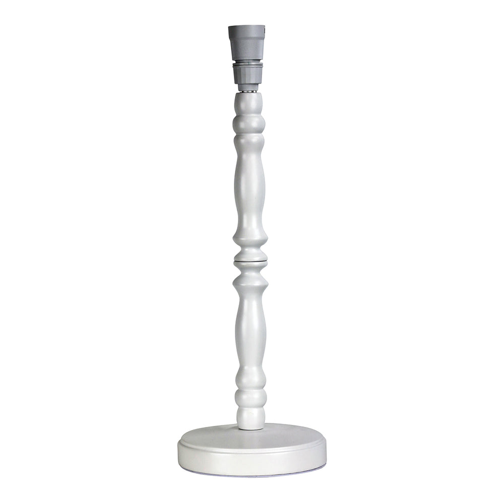 Rosalie 46 Table Lamp Base Only White - OL97964WH