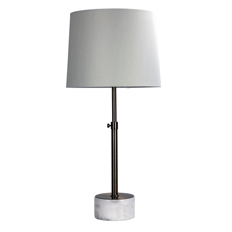 Umbria Adjustable Table Lamp Antique Brass - OL98832