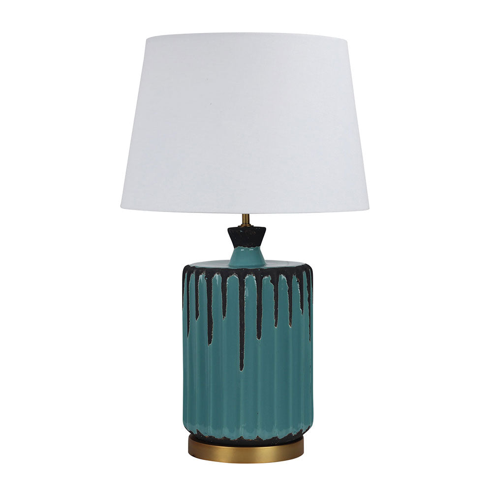 Azure Ceramic Table Lamp Blue - OL98837