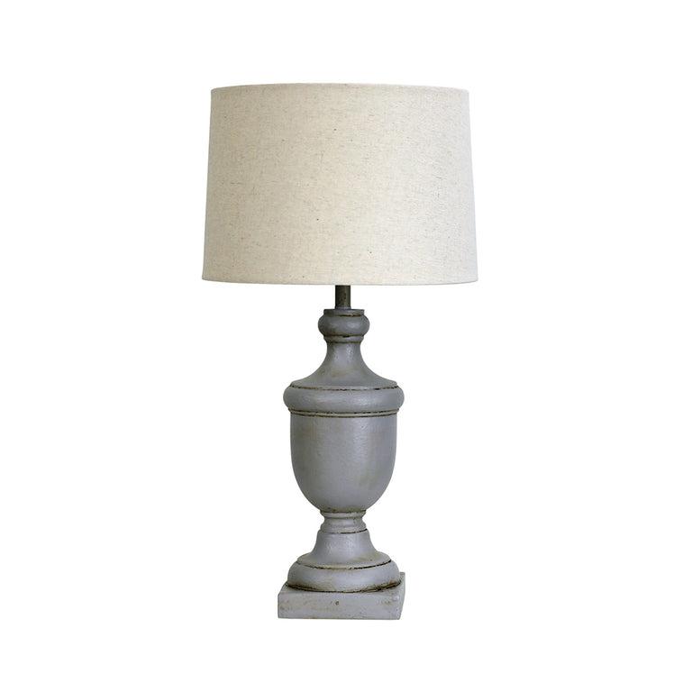 Stafford Complete Table Lamp Grey - OL98877