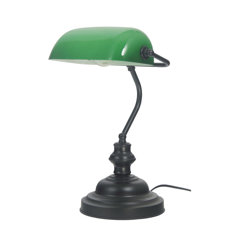 Bankers Desk Lamp Black - OL99441BK