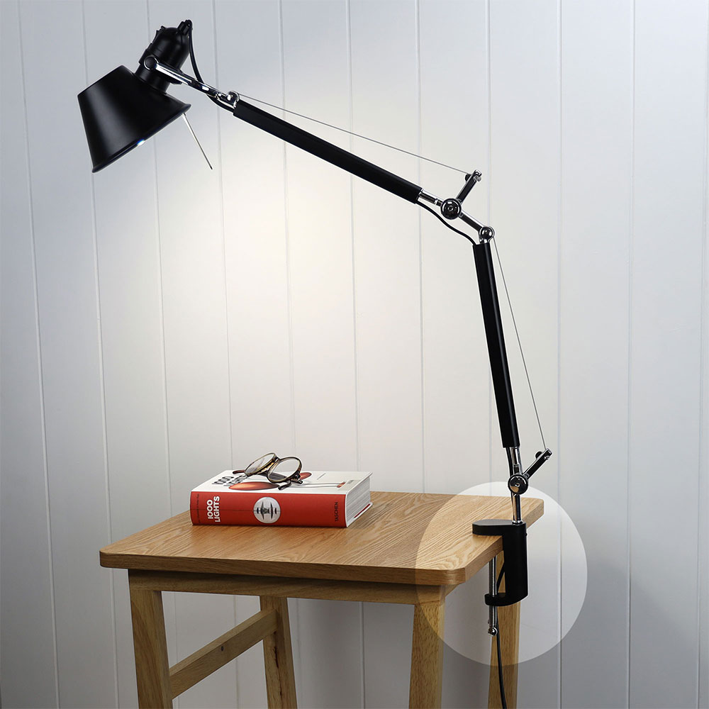 Forma Task Lamp Clamp Black - OLA92961BK
