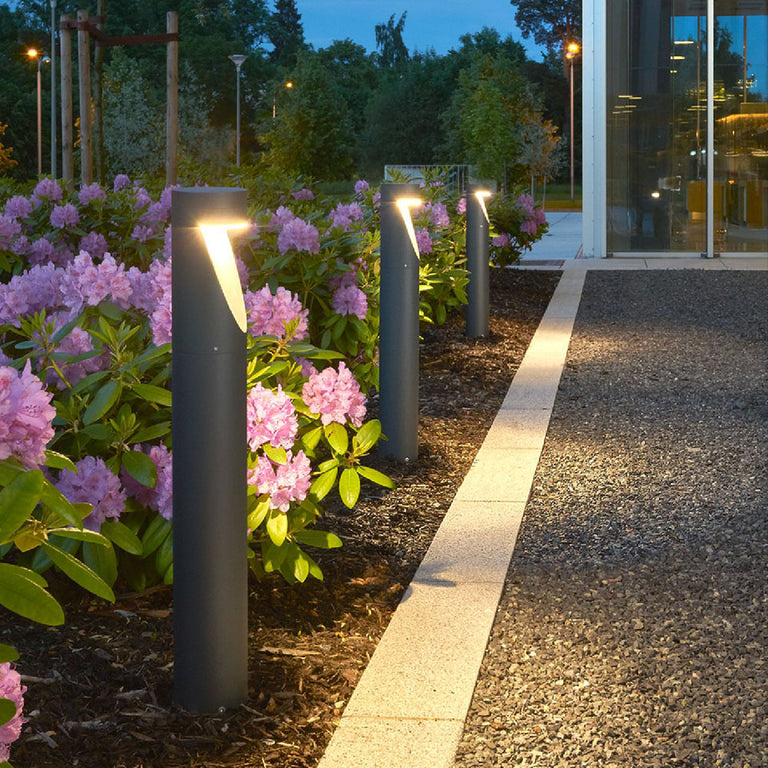 Oppland 8.5W LED Bollard Graphite / Warm White - NLYS.1321GR