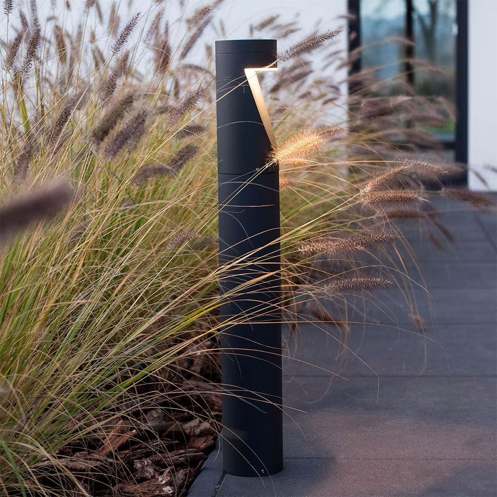 Oppland 8.5W LED Bollard Graphite / Warm White - NLYS.1321GR