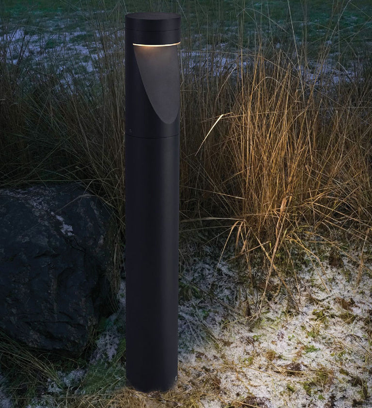 Oppland 8.5W LED Bollard Graphite / Warm White - NLYS.1321GR