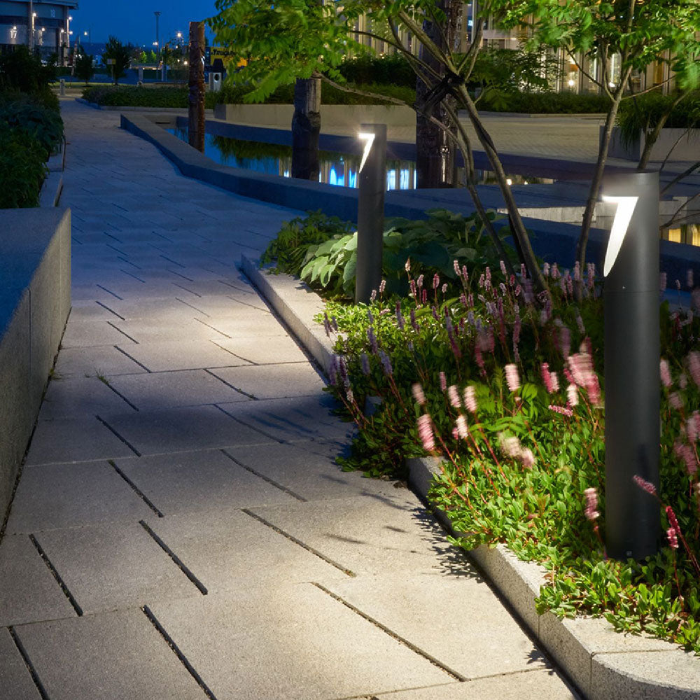 Oppland 8.5W LED Bollard Graphite / Warm White - NLYS.1321GR