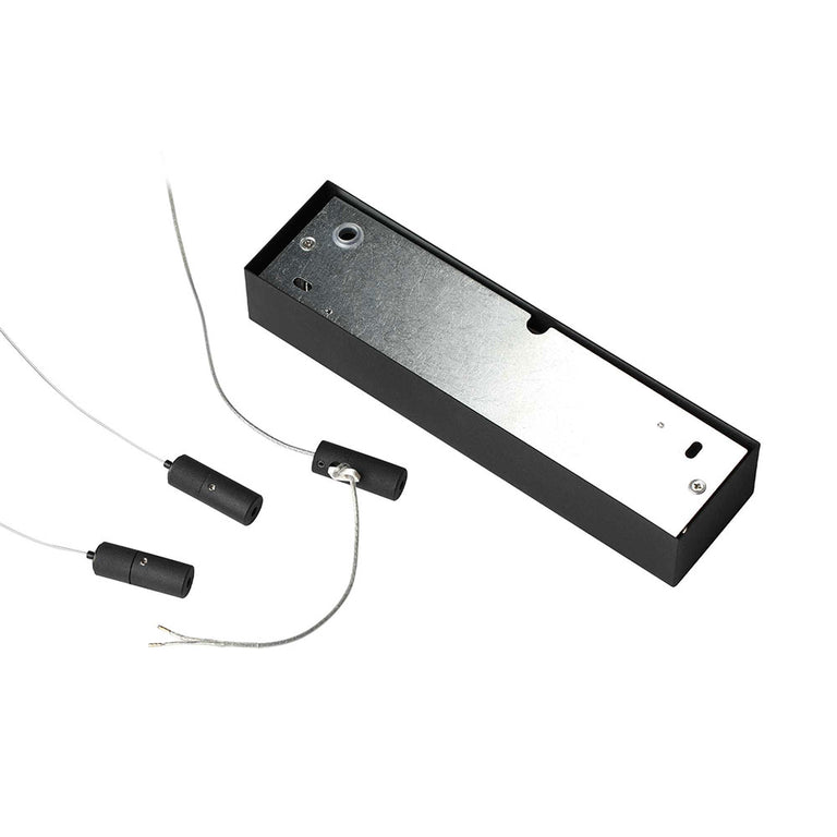 Oracle Slim SP 29W LED 500mm Round Pendant Black / Warm White - 304373