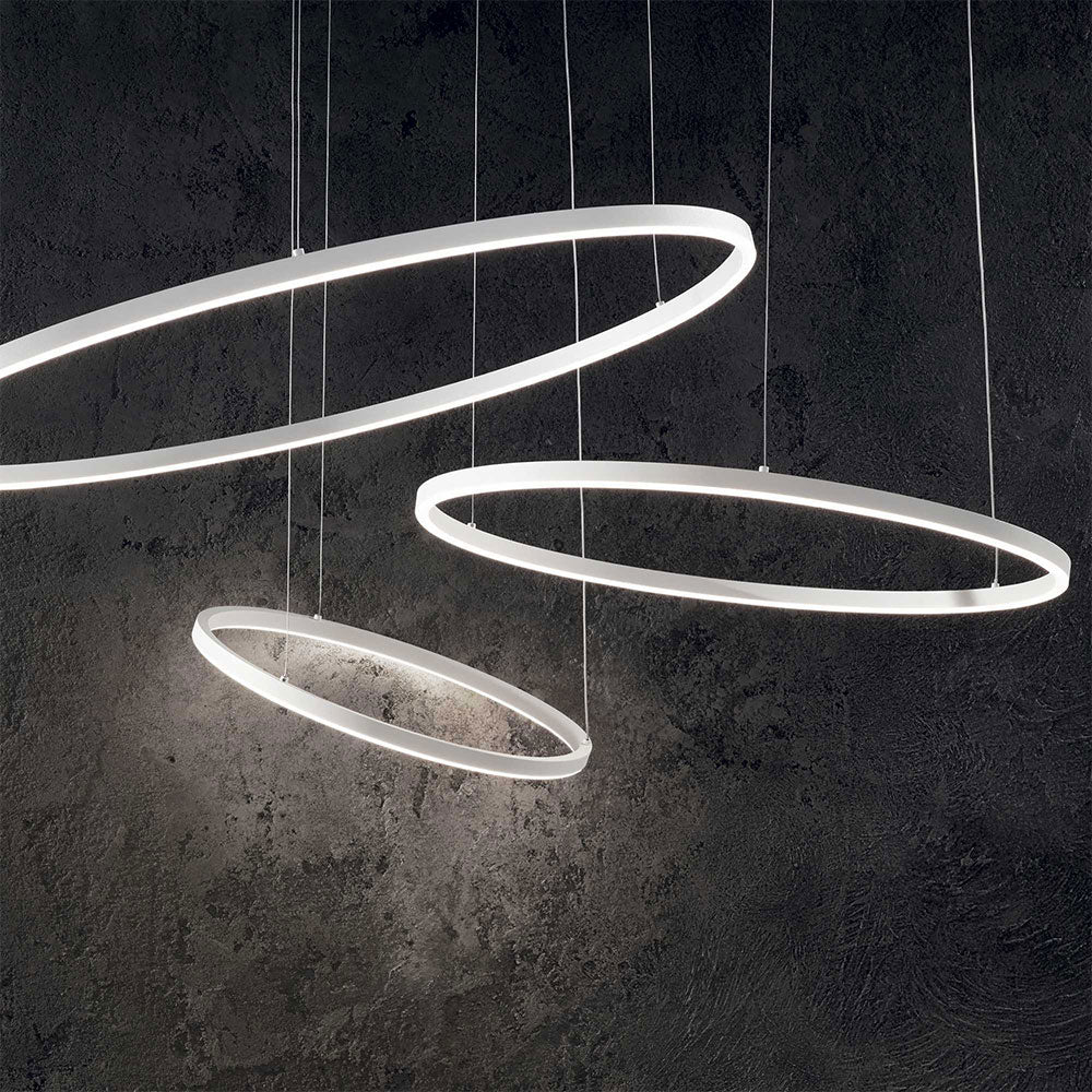 Oracle Slim SP 29W LED 500mm Round Pendant White / Cool White - 269856