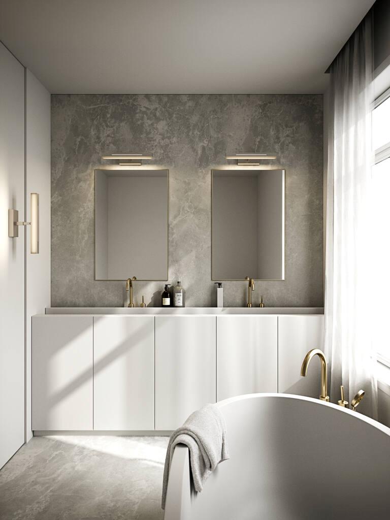 Otis 60 17W LED Vanity Light Chrome / Warm White - 2015411033