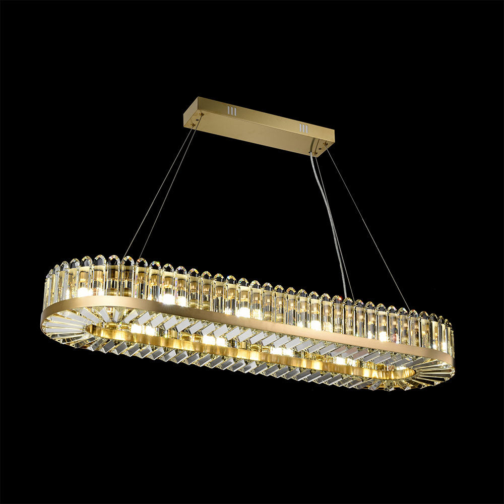 Palladio 12 Oval Light Pendant Gold - PALLADIO-12 Gold