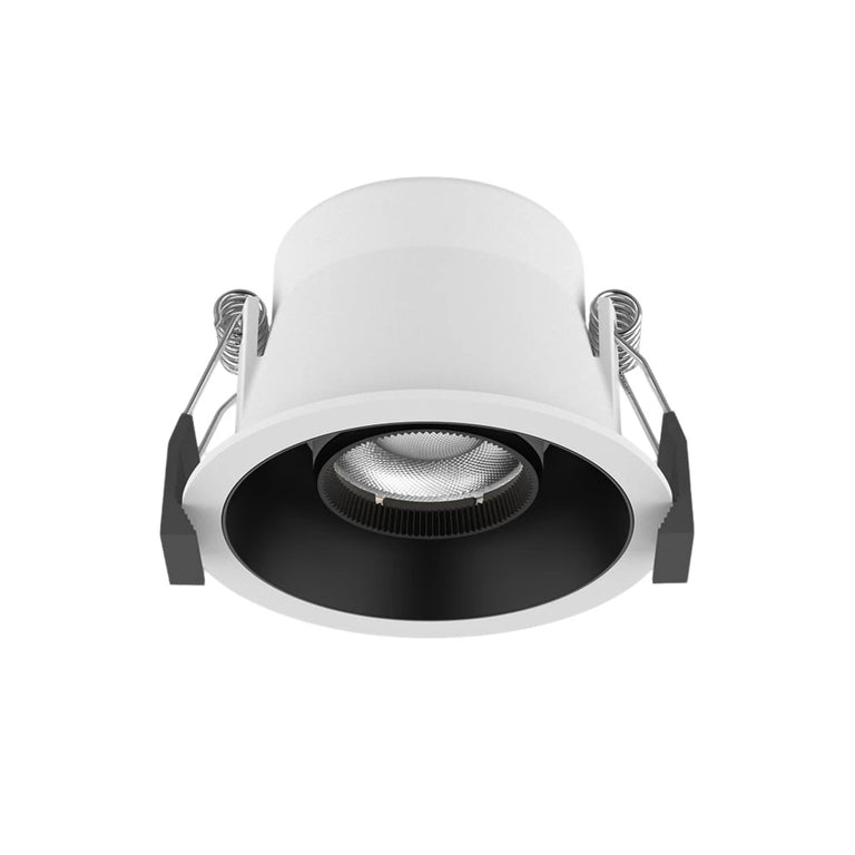 Parkes 8W Dimmable LED Downlight With Tilt Function White / Tri-Colour - S9142TC/WH