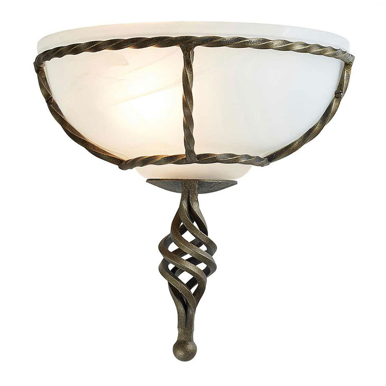 Pembroke Wall Uplighter Black / Gold - PB-WU-BLK-GOLD