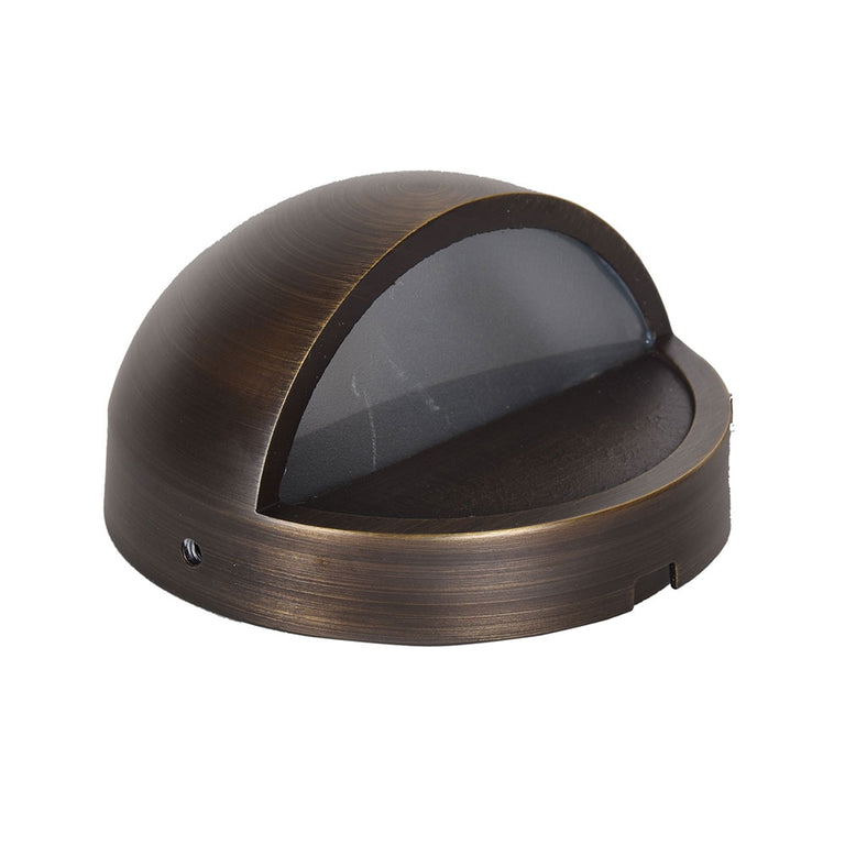 Armant 3.5W LED 12V AC / DC Cast Brass Eyelid Step Light Weathered Bronze / Warm White - PDL2100WB-PLV3-G4-27K