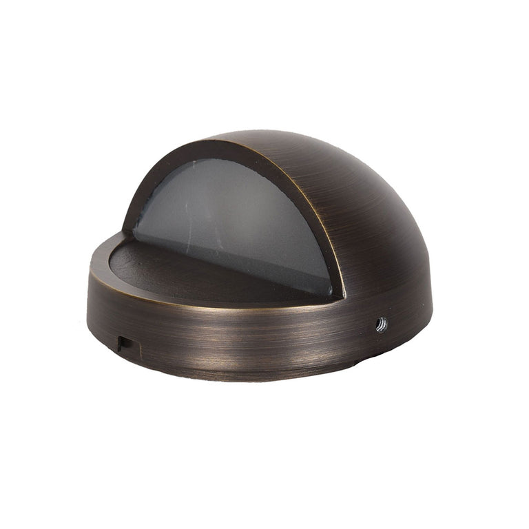 Armant 3.5W LED 12V AC / DC Cast Brass Eyelid Step Light Weathered Bronze / Warm White - PDL2100WB-PLV3-G4-27K