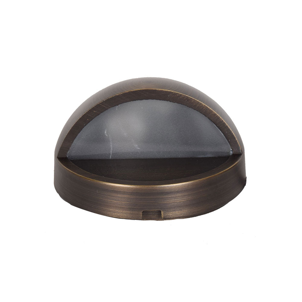 Armant 3.5W LED 12V AC / DC Cast Brass Eyelid Step Light Weathered Bronze / Warm White - PDL2100WB-PLV3-G4-27K