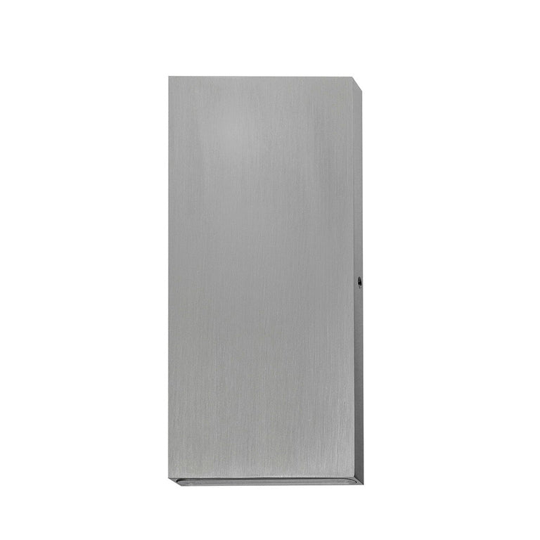 PDL Series 6W LED 12V Up/Down Wall Light Stainless Steel / Warm White - PDLUDRECTSS