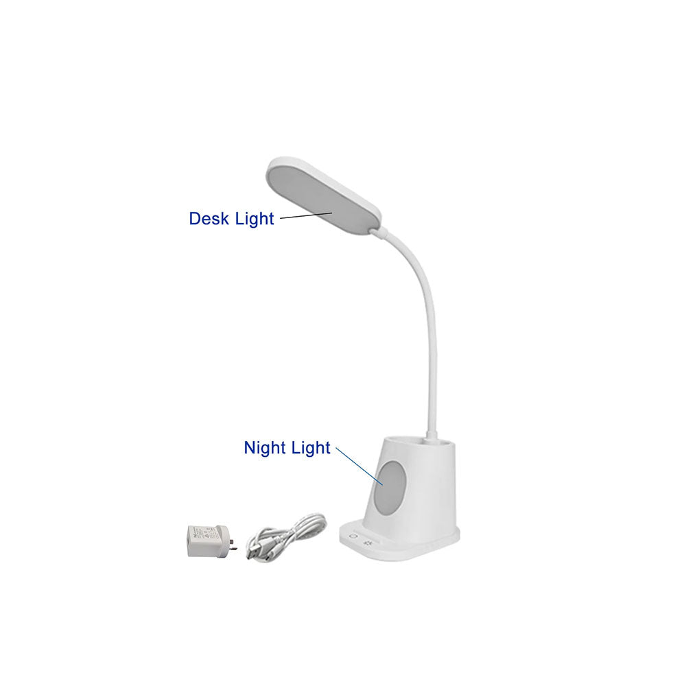 Rechargeable LED Portable Functional Touch Table Lamp - PENMATE