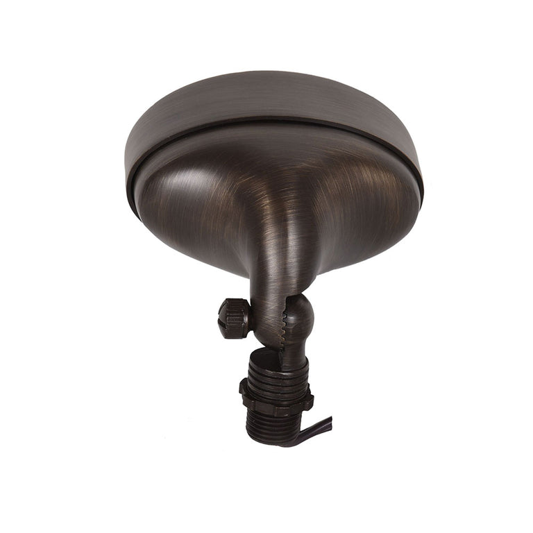 Marten 3.5W LED 12V AC / DC Cast Brass Adjustable Spike Area Floodlight Weathered Bronze / Warm White - PFL2900WB-PLV3-G4-27K